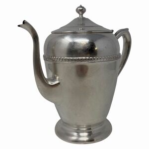 1883 FB Rogers Silver Co Silver on Copper‎ Teapot #2310